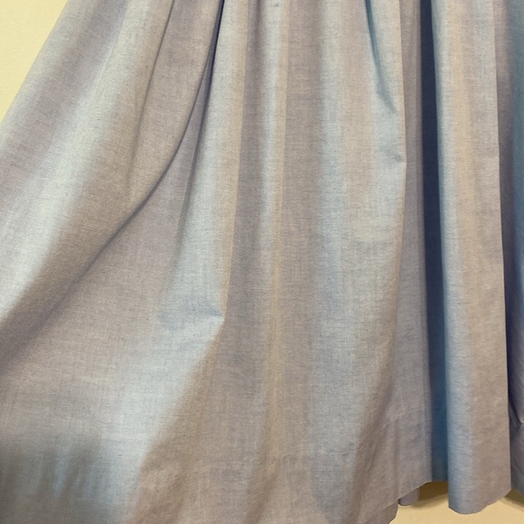 Chabre’ Vintage Peter Pan Lace Collar Blue Dress size 6X - Picture 12 of 14